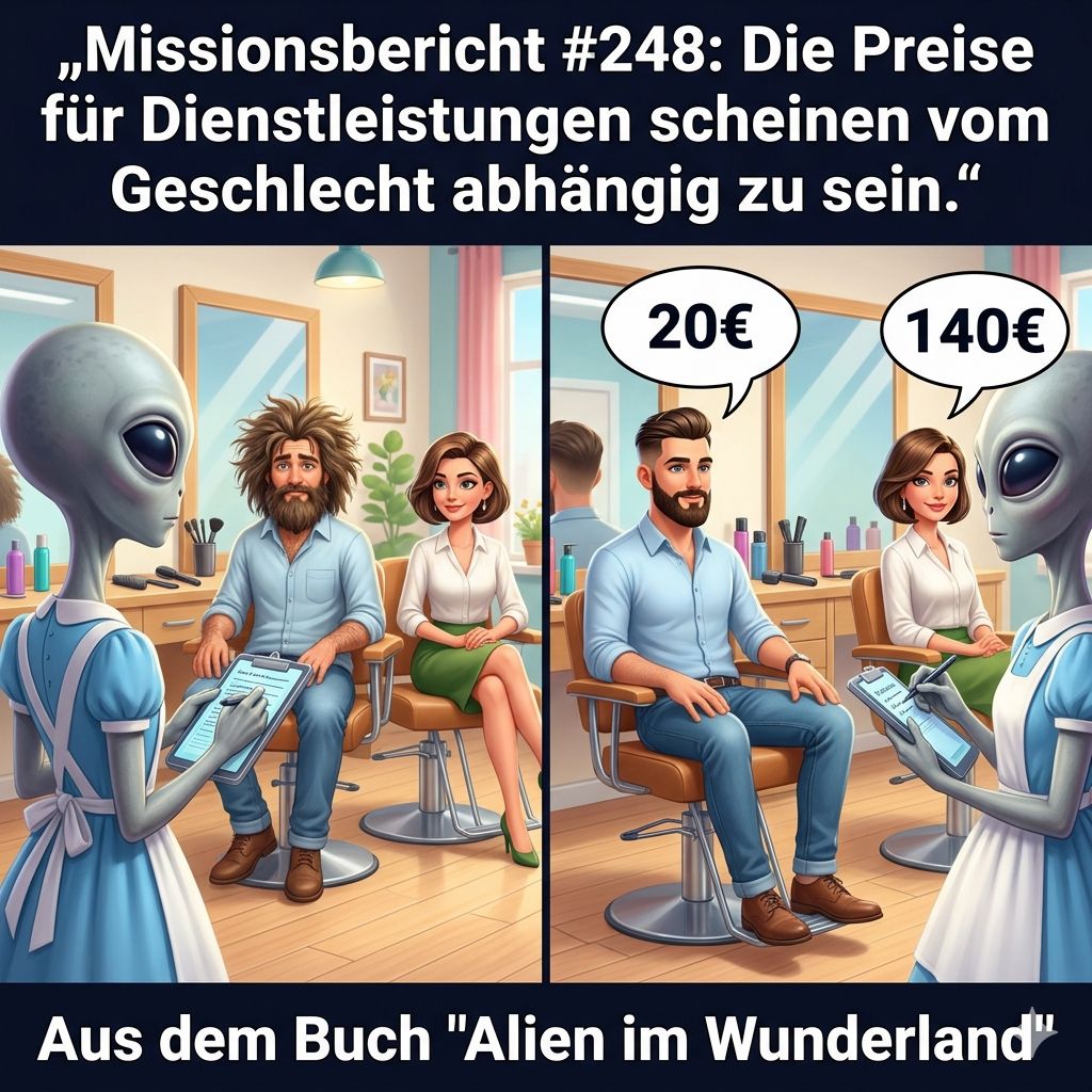 Kirk-Meme über Dienstleistungspreise und Trinkgeld in Deutschland