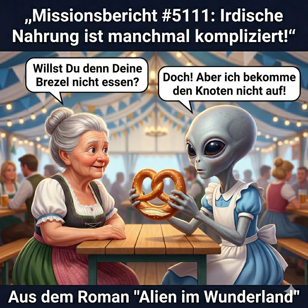 Kirk-Meme: Geknotetes Brot – die Brezel-Analyse &mdash; Aus dem Roman Alien im Wunderland