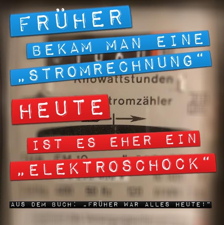 Von der Stromrechnung zum Elektroschock
