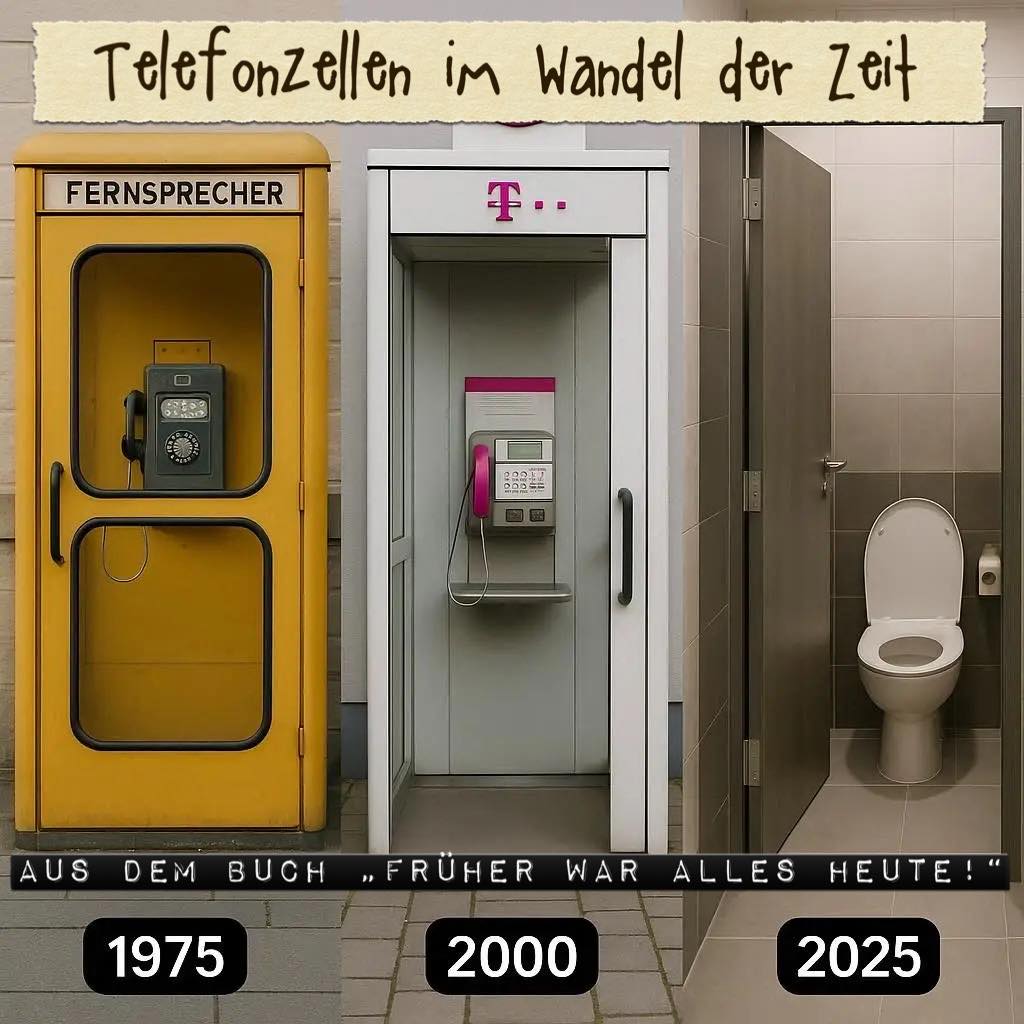 Telefonzellen im Wandel der Zeit